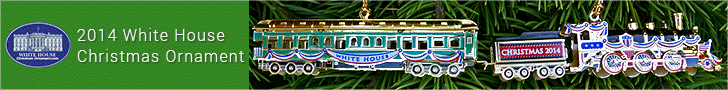 2014 Warren G Harding Christmas Ornament