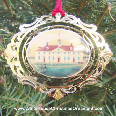 Purchase your 1993 Mount Vernon West Front Painting Circa 1792 Ornament online at whitehousechristmasornament.com - 
Have a Merry Christmas and Happy Holidays