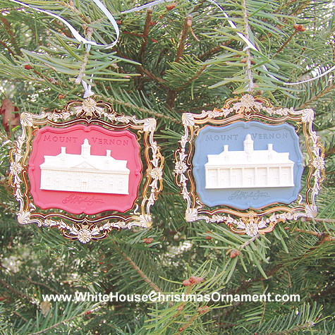 Purchase your 2001 Collectible Mount Vernon Set of Ornaments online at whitehousechristmasornament.com - 
Have a Merry Christmas and Happy Holidays