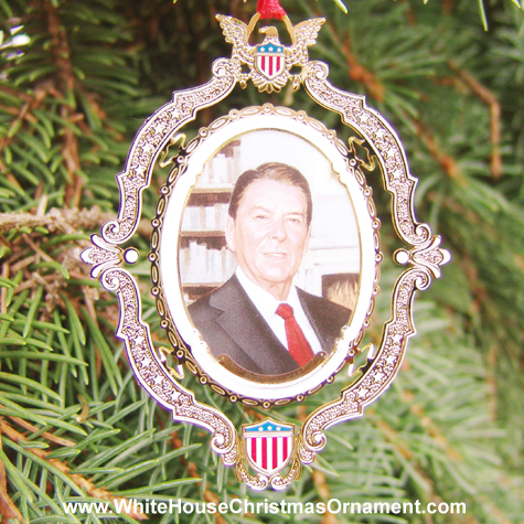 Purchase your 2004 American President Collection Ronald Reagan Ornament online at whitehousechristmasornament.com - 
Have a Merry Christmas and Happy Holidays