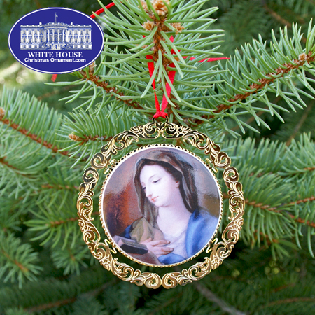The 2008 Mount Vernon Virgin Mary Ornament
