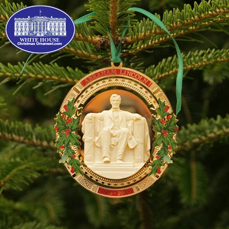 2009 Secret Service Abraham Lincoln Bicentennial Ornament