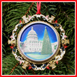 2009 US Capitol West Front Marble Ornament