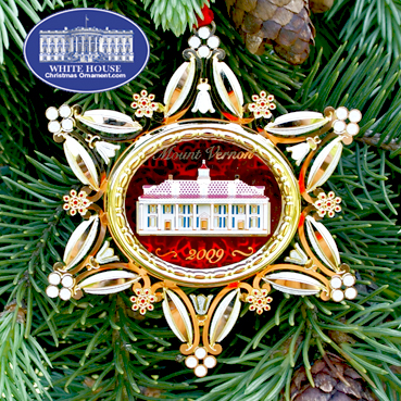 2009 Mount Vernon Holiday Ornament