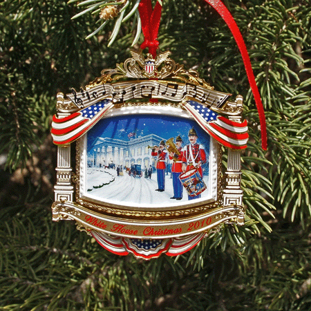 Official 2010 White House William McKinley Ornament