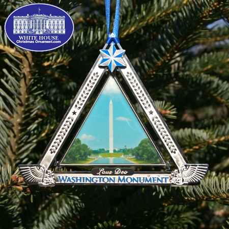 2010 George Washington Monument Ornament