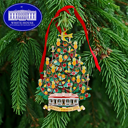 2017 Mount Vernon Christmas Ornament