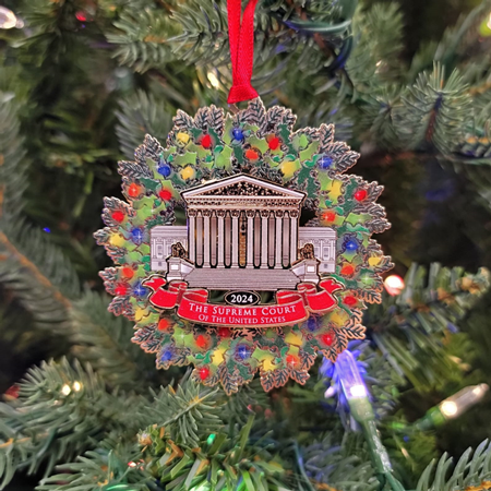 2024 Supreme Court Wreath Ornament