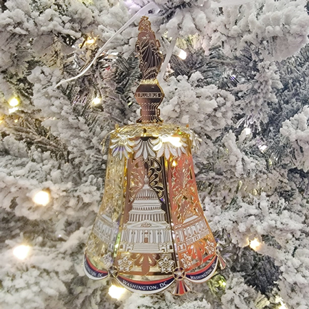 United States Capitol Bell Ornament