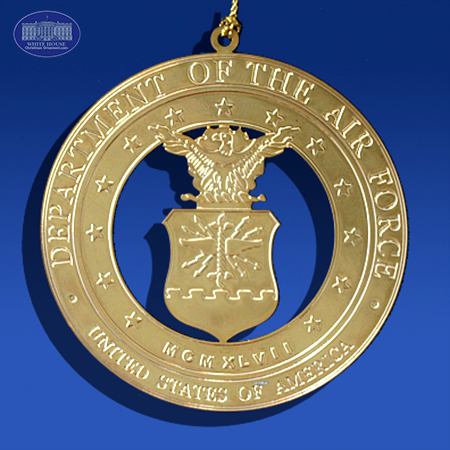 The US Air Force Insignia Ornament