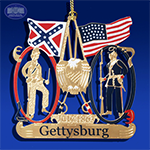 The Battle of Gettysburg Ornament