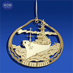 The USS New Jersey Ornament